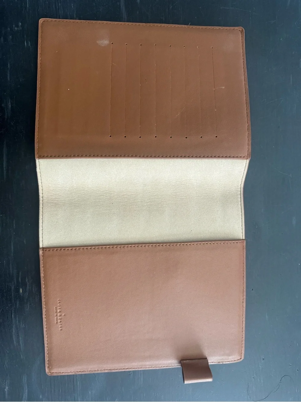 Cloth and Paper cactus leather vegan HP Mini / Small planner cover